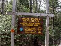 Trail head to Mount...