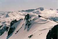 View of the false summit from...