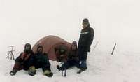 Campamento en el glaciar del...