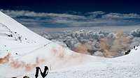 From the saddle Elbrus