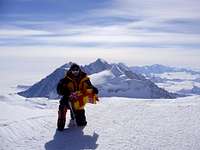 The summit of Vinson