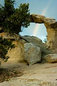 Window Arch Rainbow