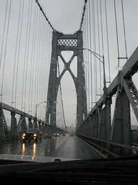 Crossing the Hudson and out of New Paltz