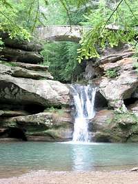 Upper Falls in Old Man's Cave...