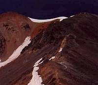 The summit of Redcloud 1989....