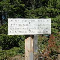 Elk Mountain Trail