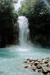 Waterfall on Rio Celeste