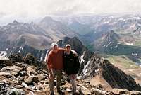 My Dad and Me on Mt. Sneffels