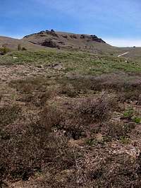 Castle Rock from the PCT on...