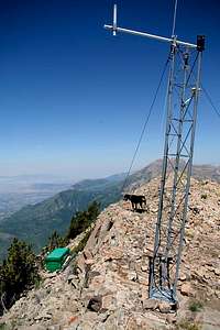 Weather Station on Cascade's Northern most summit