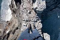 Exposed Summit Ridge, Mt. Sarbach