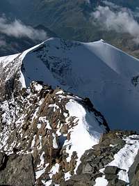 Cresta Sella and Naso del Lyskamm 