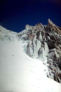 The Whymper Couloir from the...