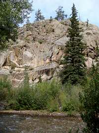 Chalk Creek Cliff