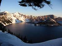 Crater Lake sunrise