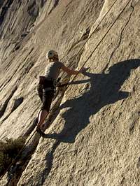 Jen H. climbs 