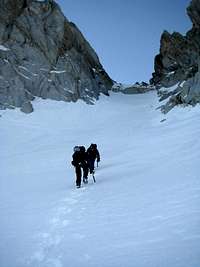 Ascending Glacier Col