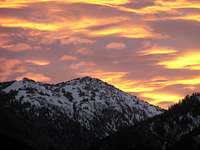 Stewart Peak sunrise