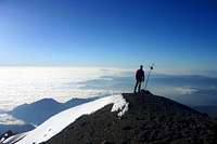 At the summit of Pico de Orizaba, November '09