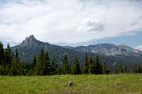 Ross Peak from SW foothills