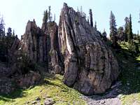wild rock formation