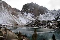 Palisade second lake with temple crag