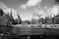 Yosemite in B&W