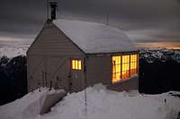 Hidden Lake Lookout in Dec Night Photography