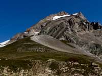 Petit Aiguille des Glaciers from Col de La Seigne