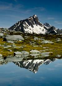 Cheops Mountain Reflection