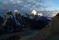 A view of Ama dablam at...