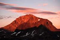 Mt. Goddard at Sundown