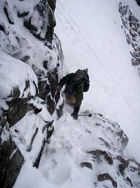 timm climbs mitterkarjoch in november conditions