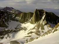 Mt Russel from the notch on...