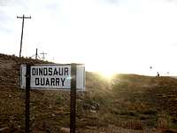 dinosaur quarry near black mesa