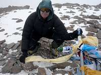 Aconcagua summit 12-02-2010 1600h