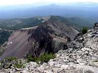 Mt Thielsen Eastern View from Top