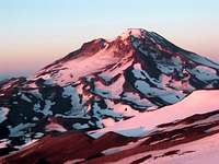 South Sister at dawn from the...