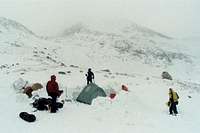 Winter camping at Kite Lake....