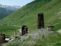 Svaneti. Ushguli village