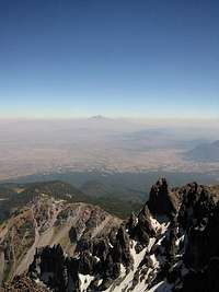View towards Pico de Orizaba...
