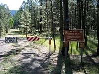 This is the trailhead for...