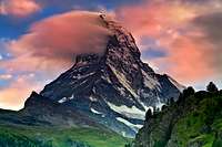 Matterhorn after storm