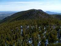 Starr Peak and Sheepshead from the summit of Thorodin Mountain