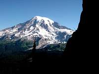 View of Mt. Rainier from the...