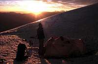 Camp 1 at 5300m on Huascaran...