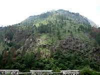 mountain near abbotabad