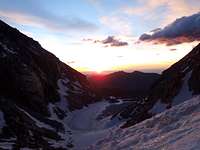 Sunrise on Longs Peak