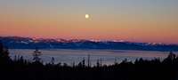 Full Moon over Lake Tahoe