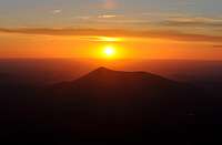 Sunset from Humphreys Peak